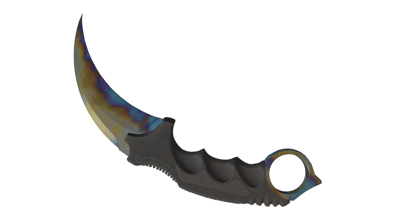 Karambit | Case Hardened seed #11, back