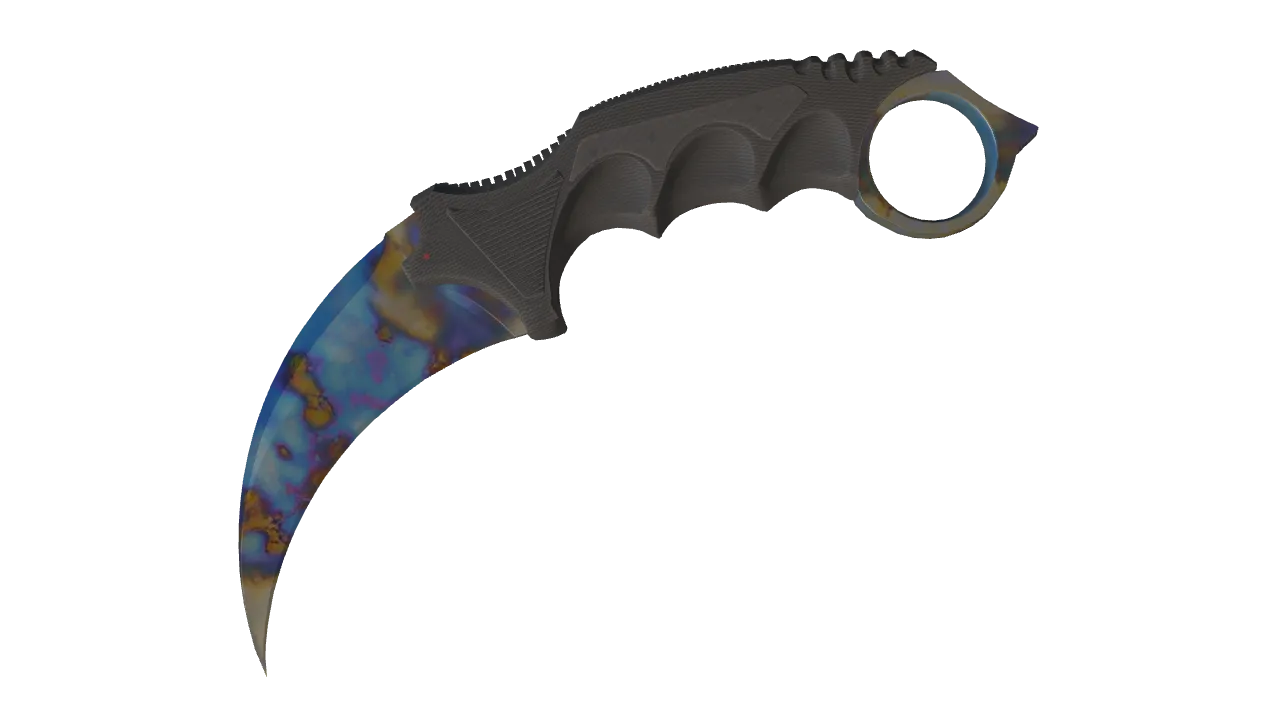 Karambit | Case Hardened seed #116, front