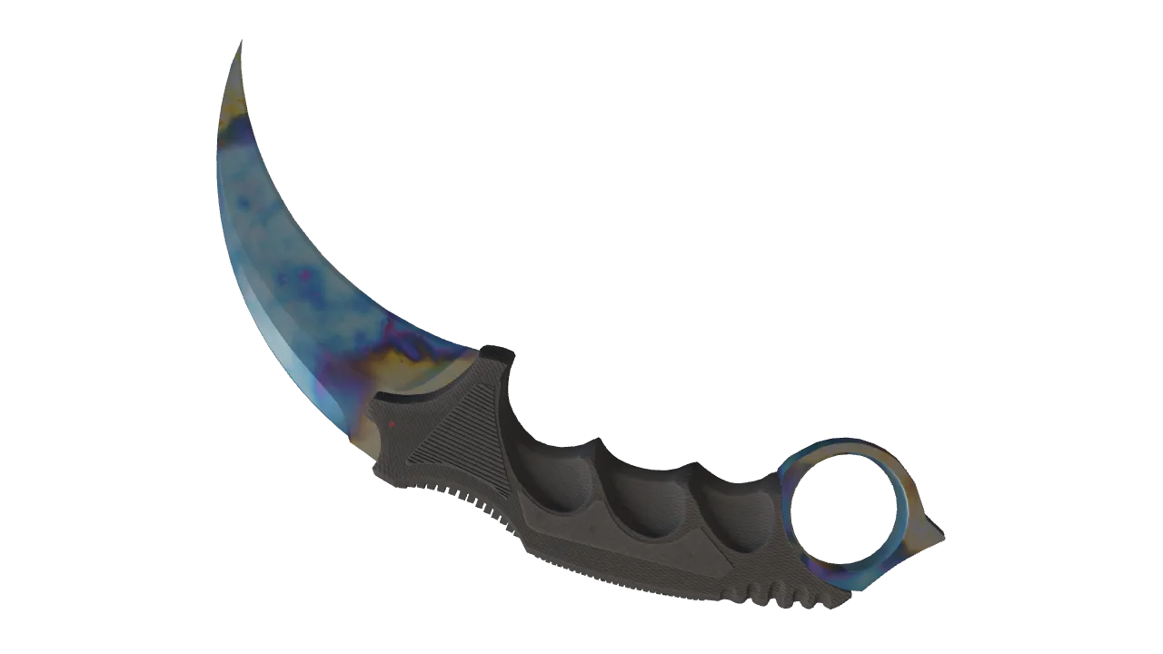 Karambit | Case Hardened seed #138, back