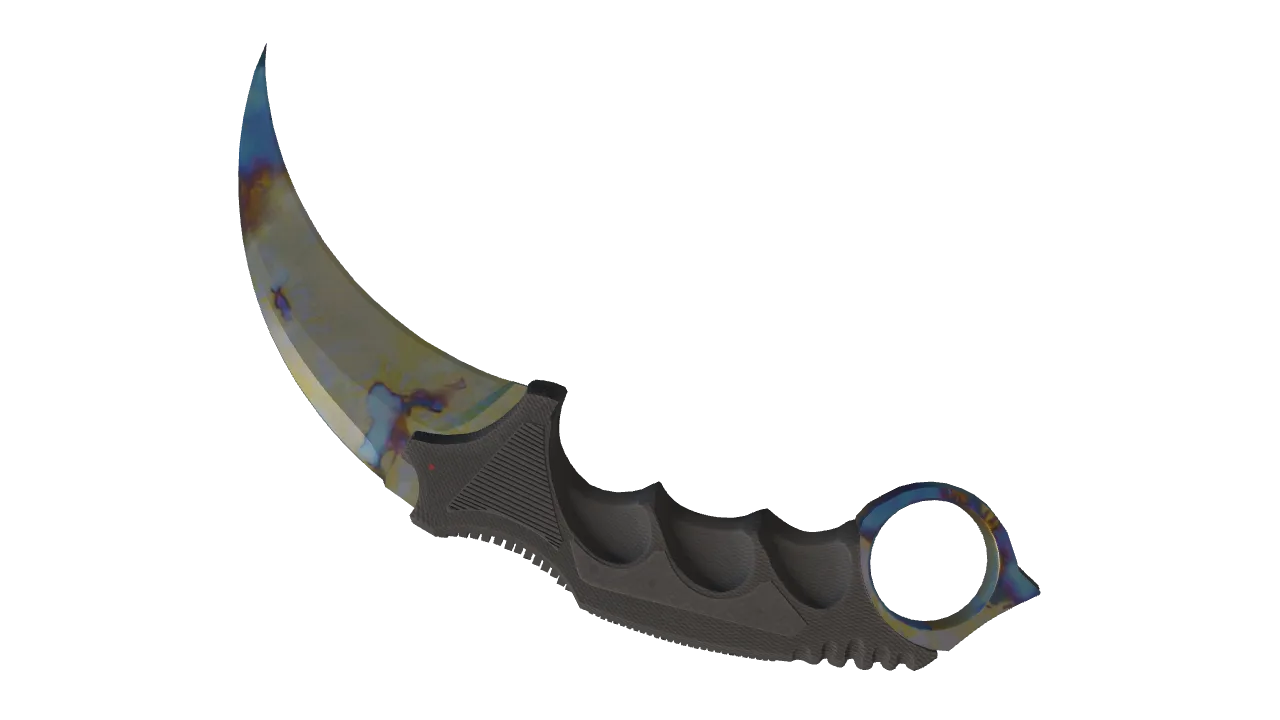 Karambit | Case Hardened seed #139, back