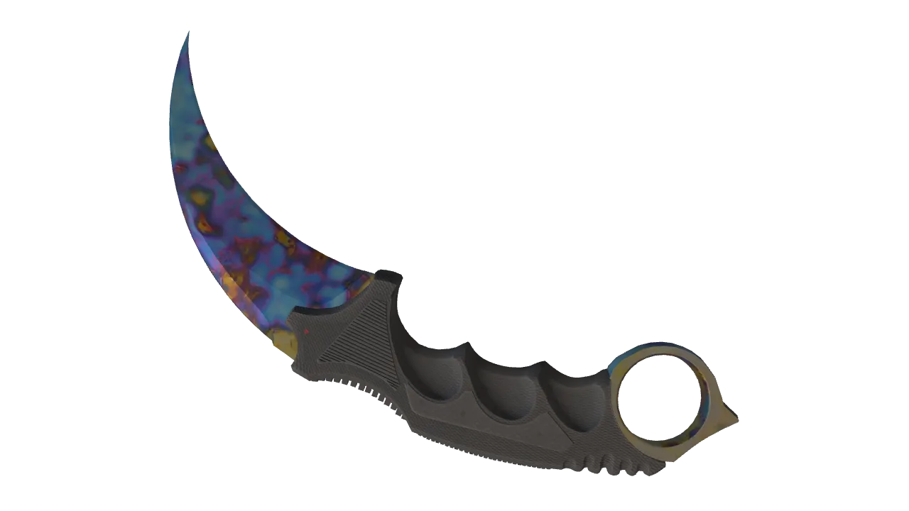 Karambit | Case Hardened seed #146, back