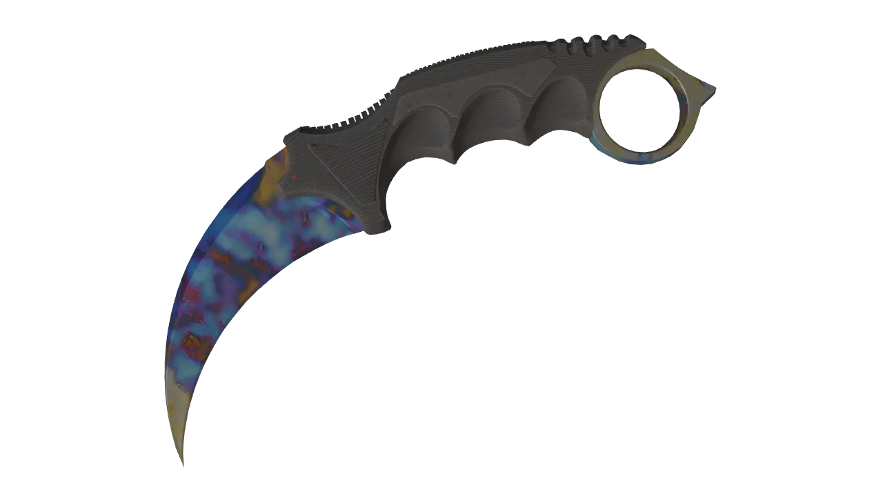 Karambit | Case Hardened seed #146, front