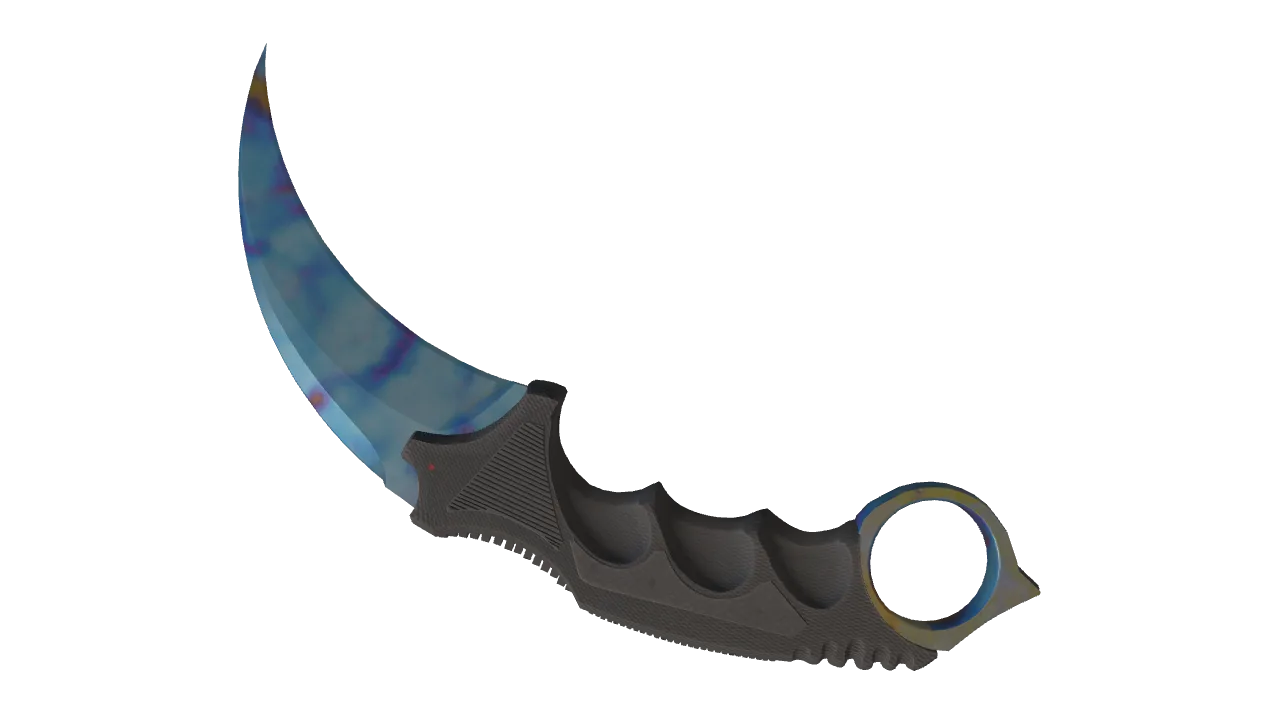 Karambit | Case Hardened seed #150, back