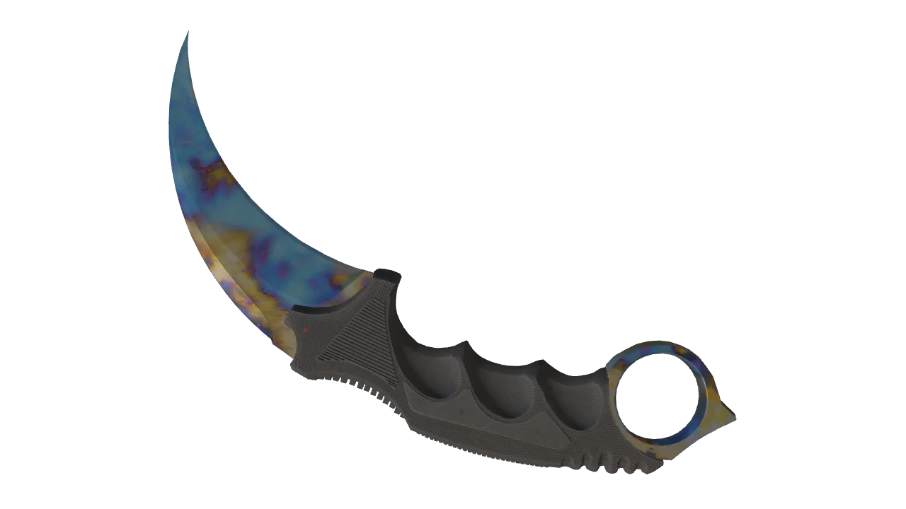 Karambit | Case Hardened seed #177, back