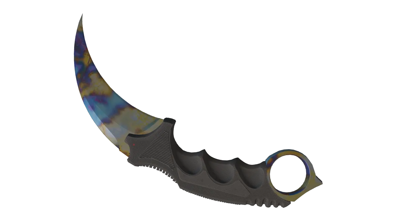 Karambit | Case Hardened seed #194, back