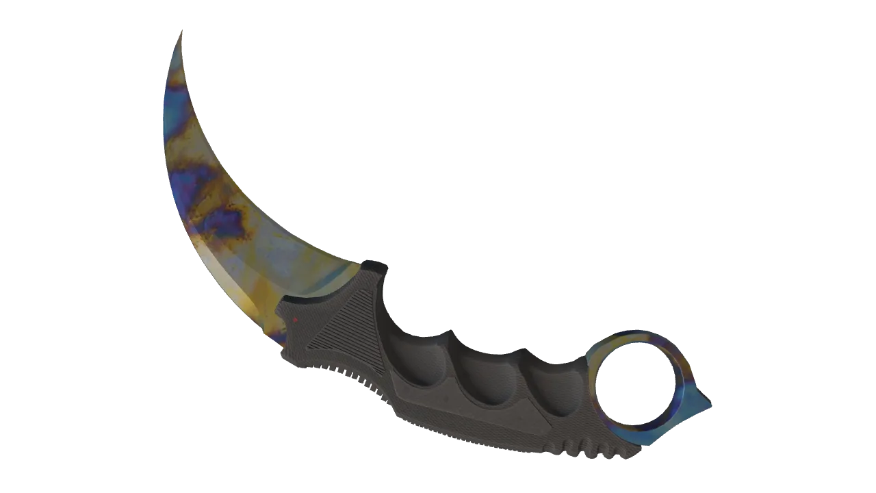 Karambit | Case Hardened seed #236, back