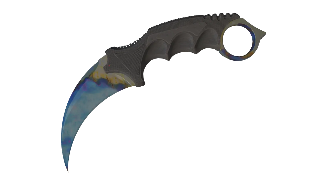 Karambit | Case Hardened seed #236, front