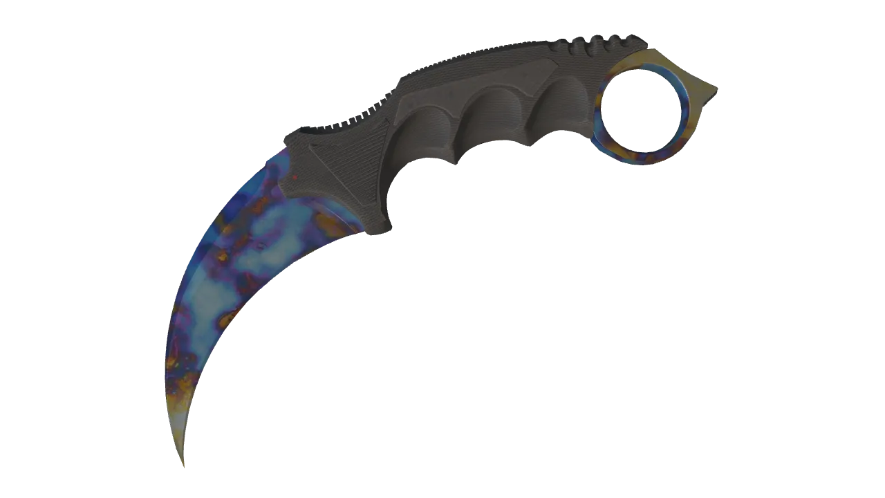 Karambit | Case Hardened seed #246, front