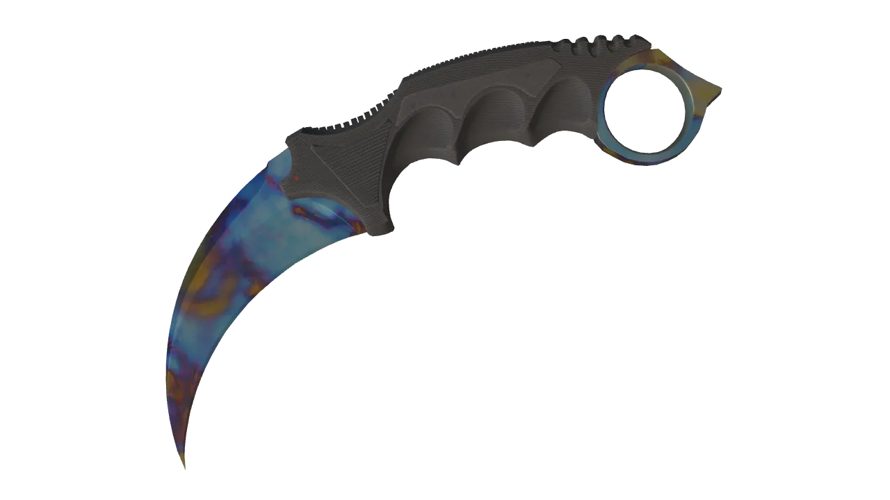 Karambit | Case Hardened seed #259, front