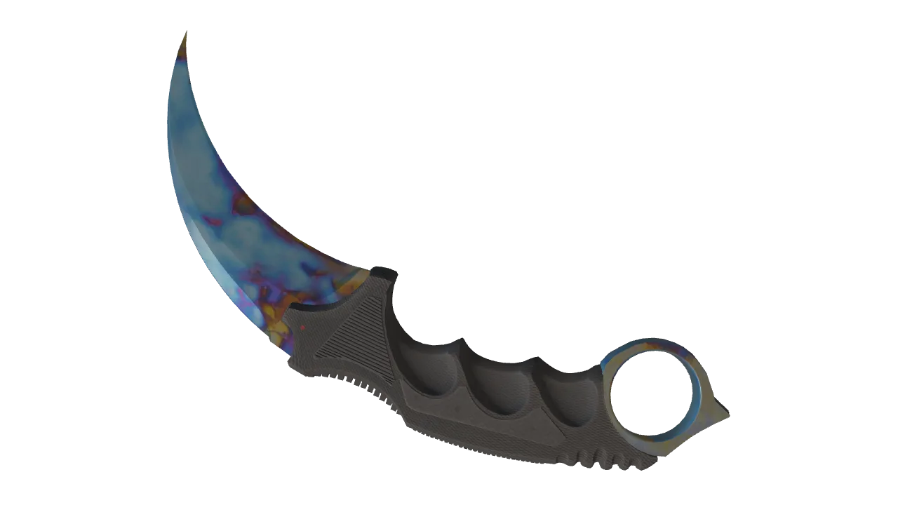 Karambit | Case Hardened seed #269, back