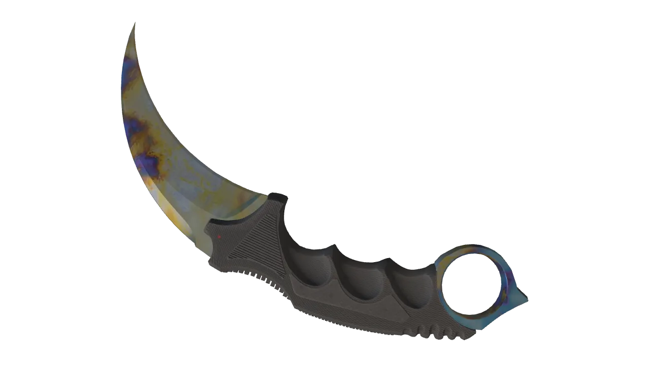Karambit | Case Hardened seed #278, back