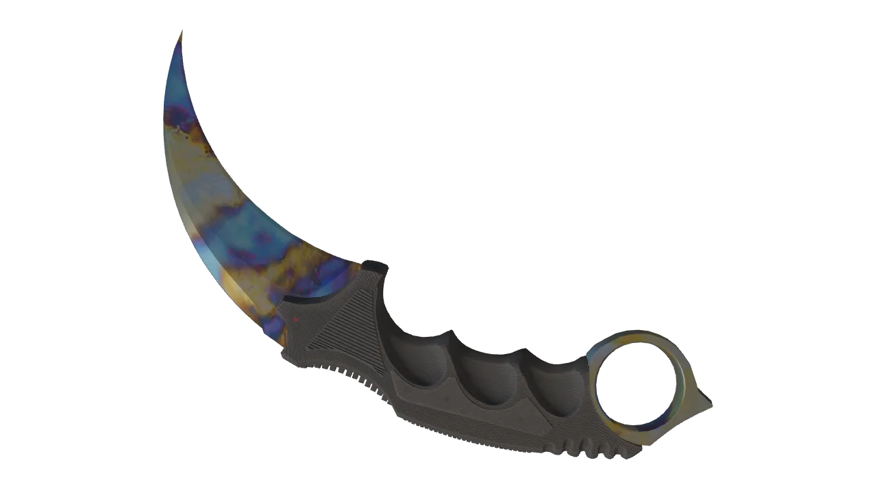 Karambit | Case Hardened seed #283, back