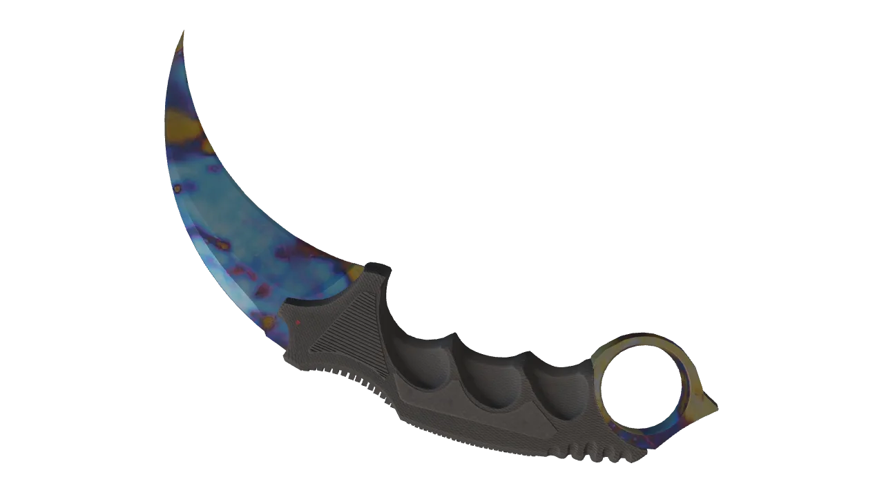 Karambit | Case Hardened seed #303, back