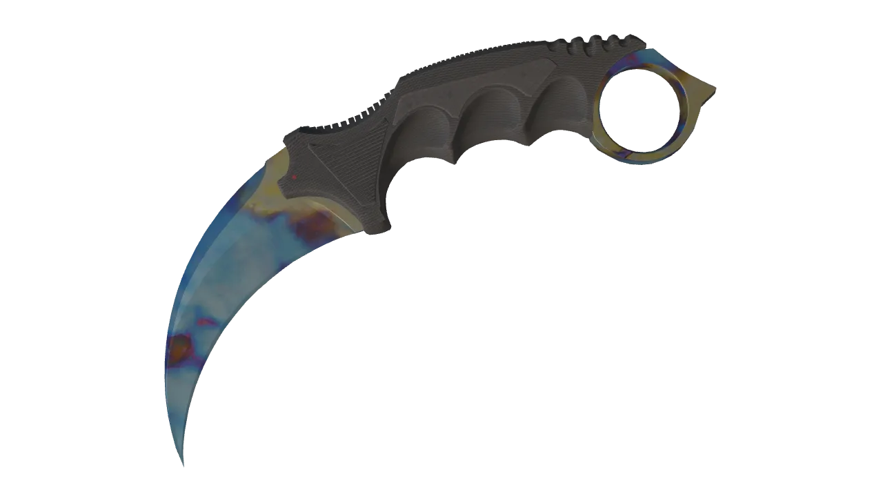 Karambit | Case Hardened seed #310, front