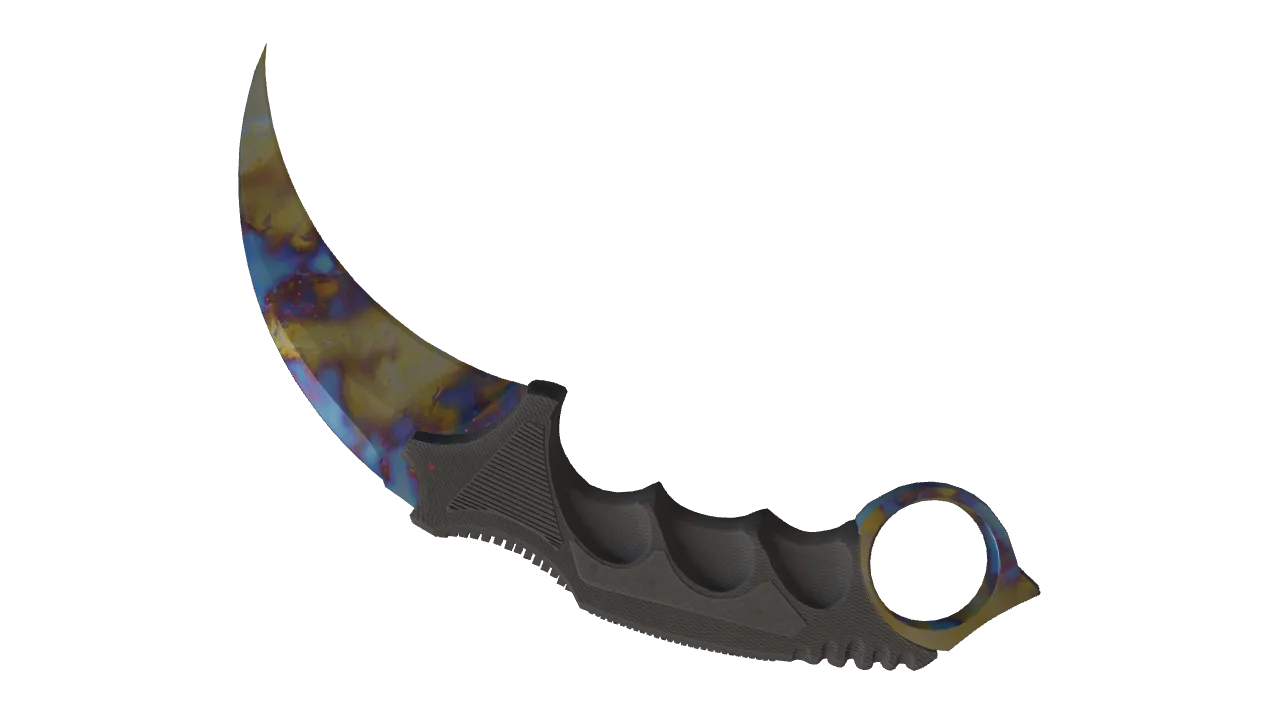 Karambit | Case Hardened seed #32, back