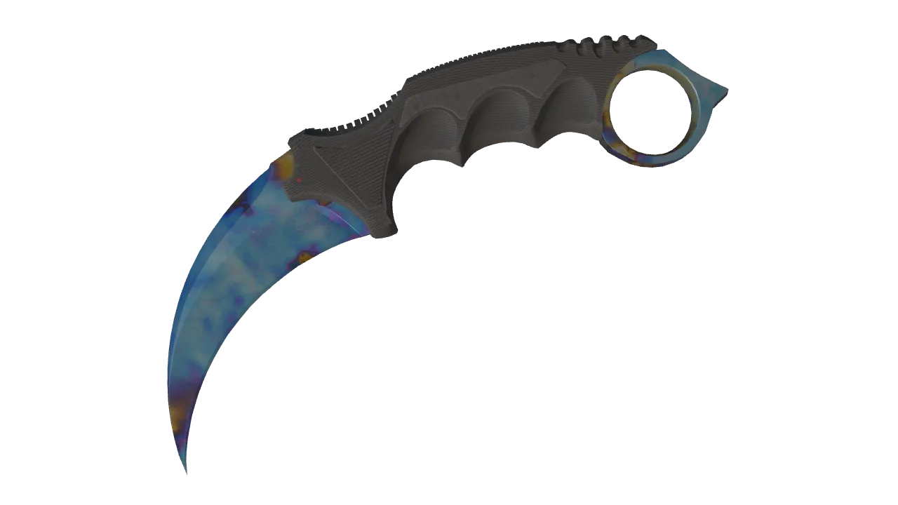 Karambit | Case Hardened seed #321, front