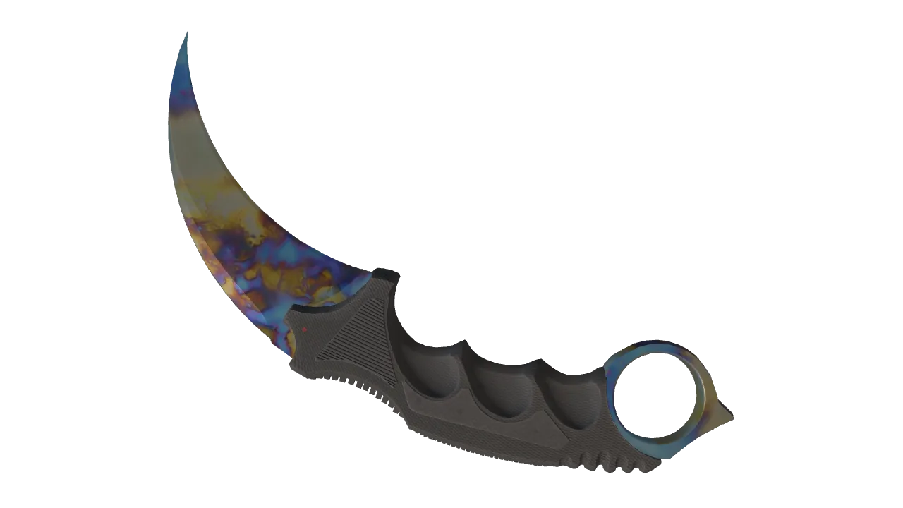 Karambit | Case Hardened seed #325, back