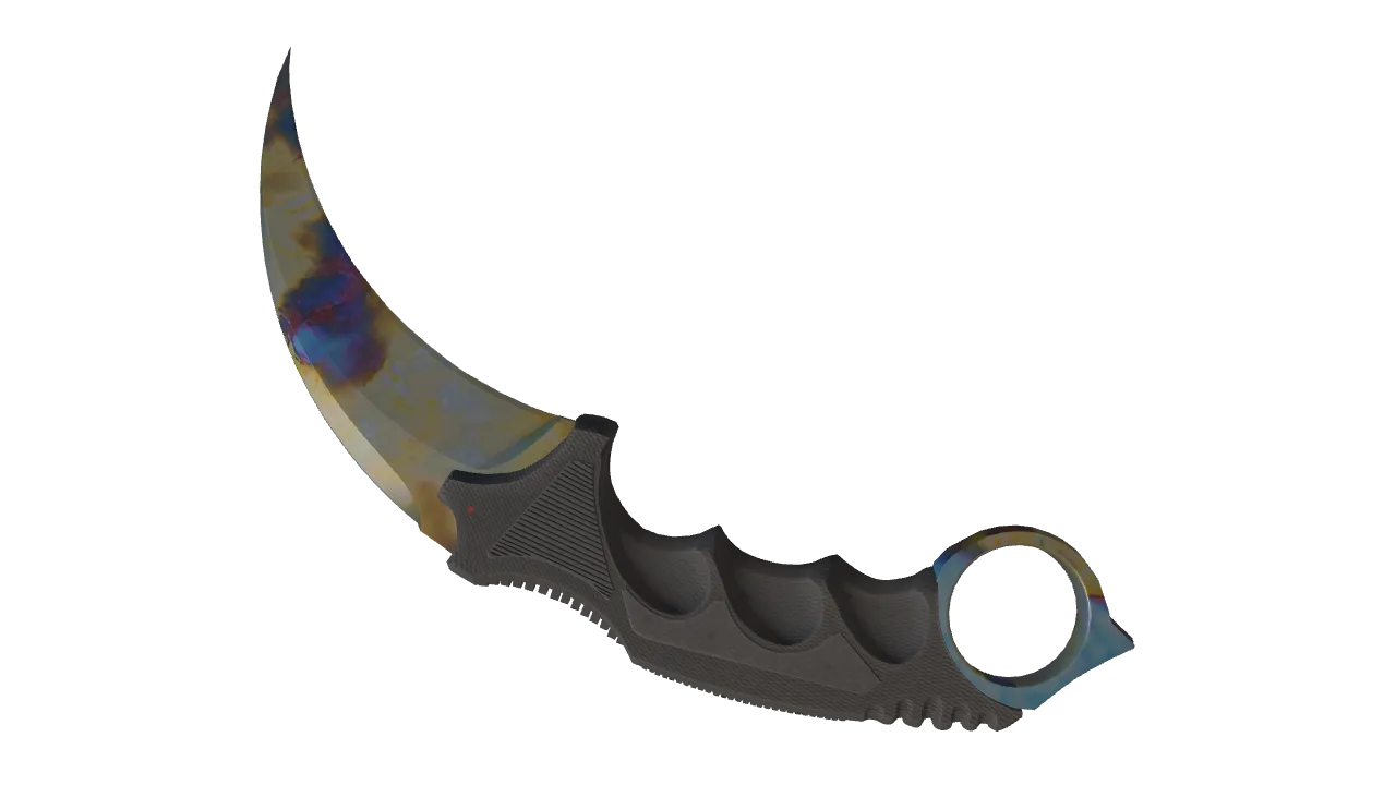 Karambit | Case Hardened seed #363, back