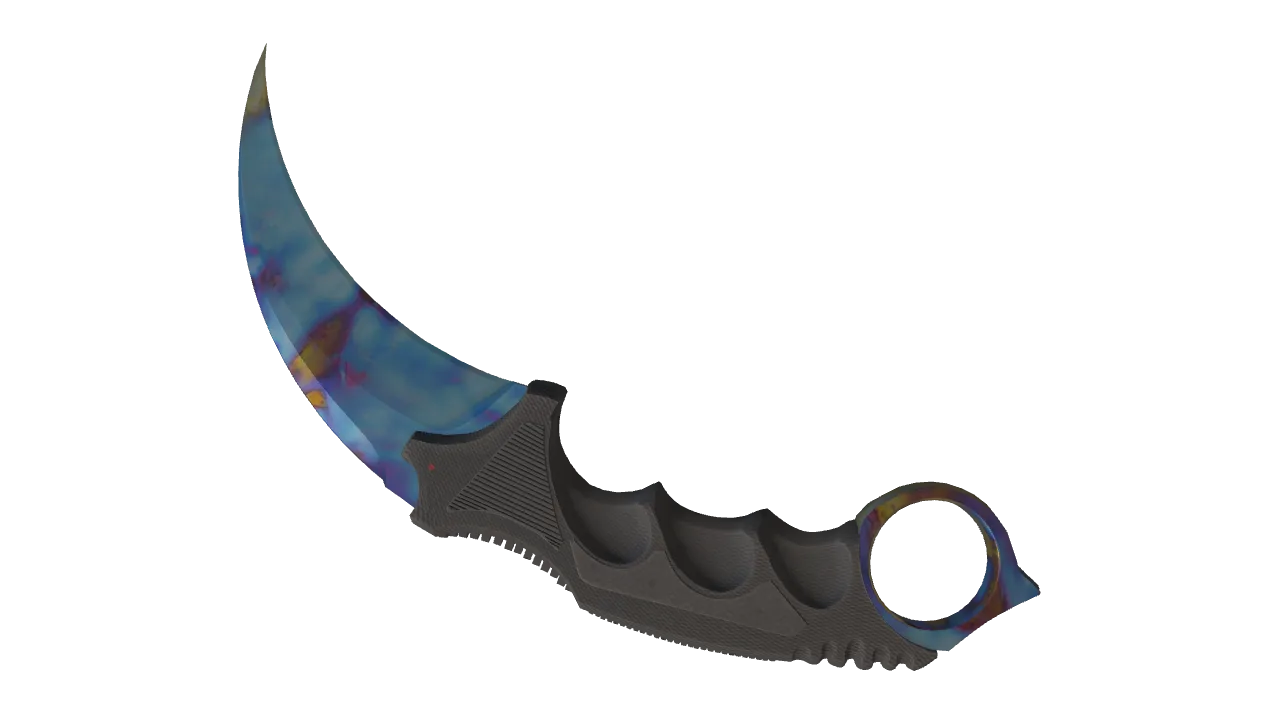 Karambit | Case Hardened seed #366, back
