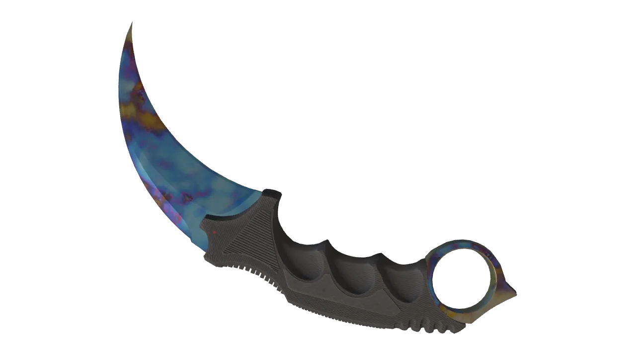 Karambit | Case Hardened seed #401, back