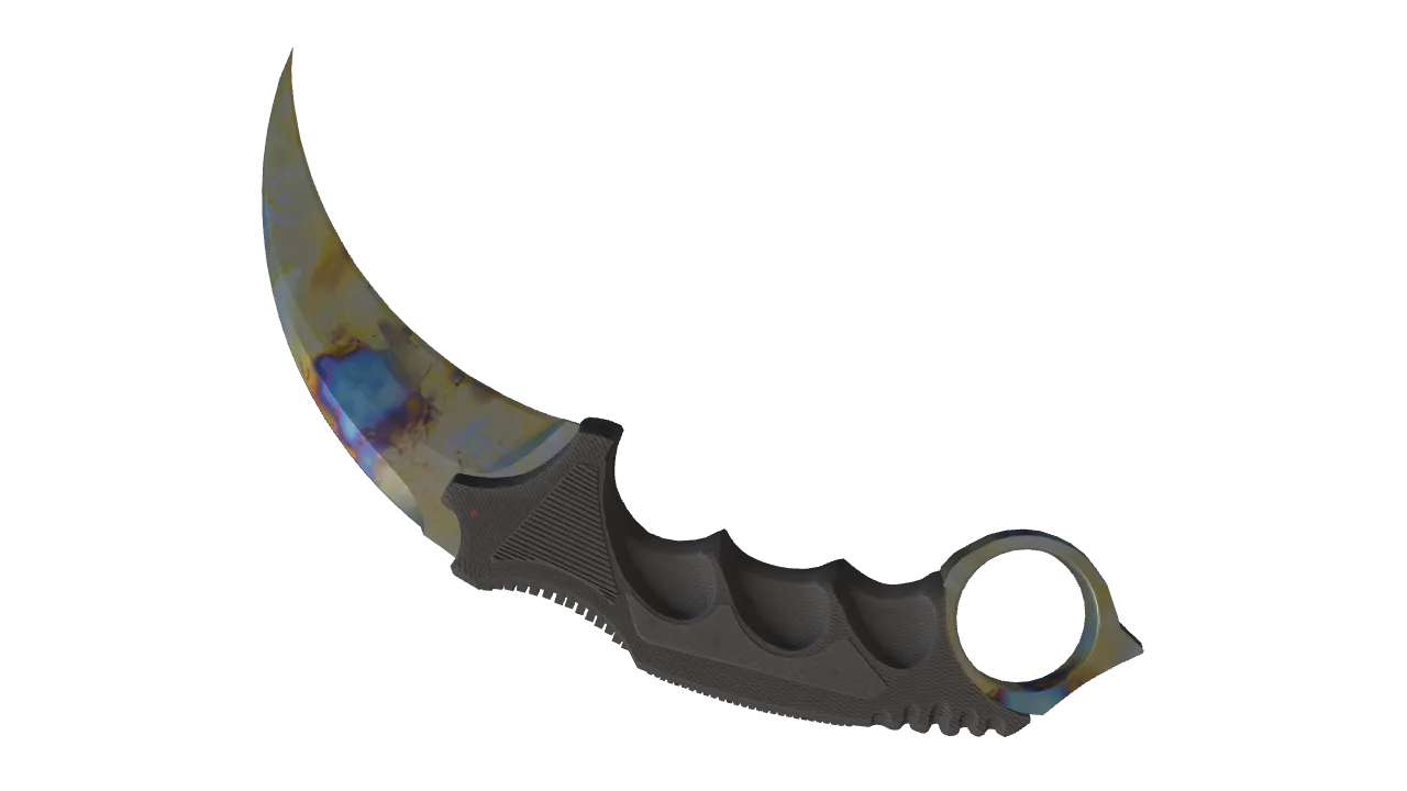 Karambit | Case Hardened seed #426, back