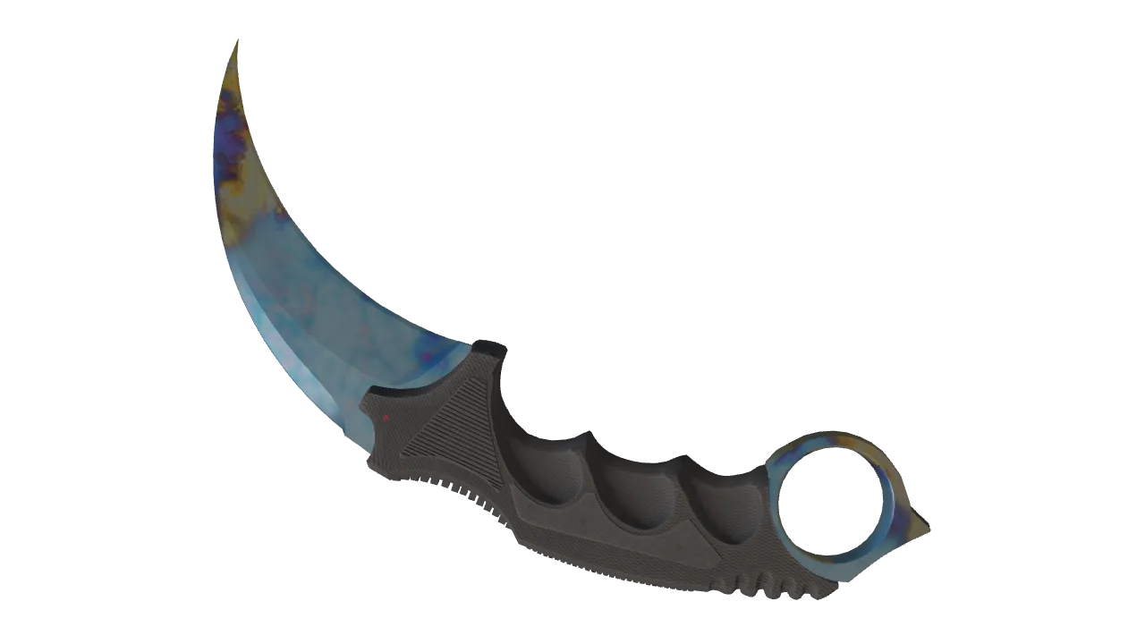 Karambit | Case Hardened seed #430, back