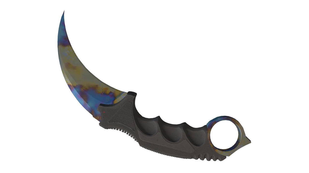 Karambit | Case Hardened seed #432, back
