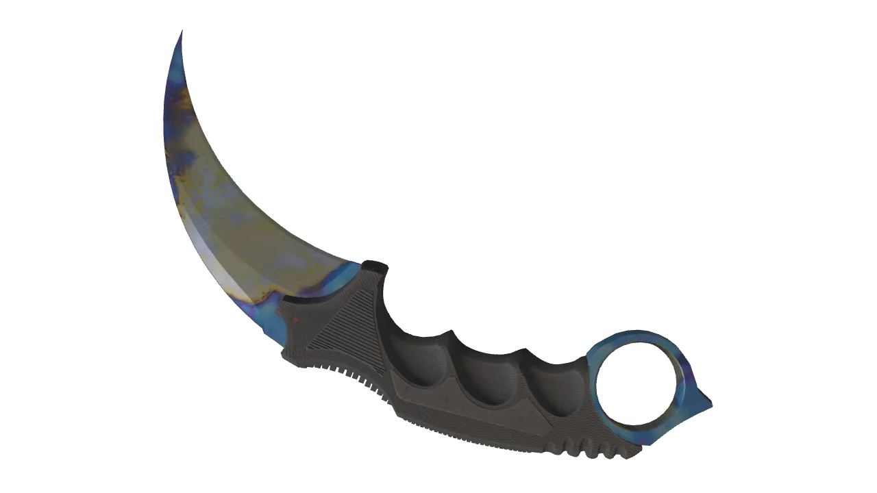 Karambit | Case Hardened seed #442, back
