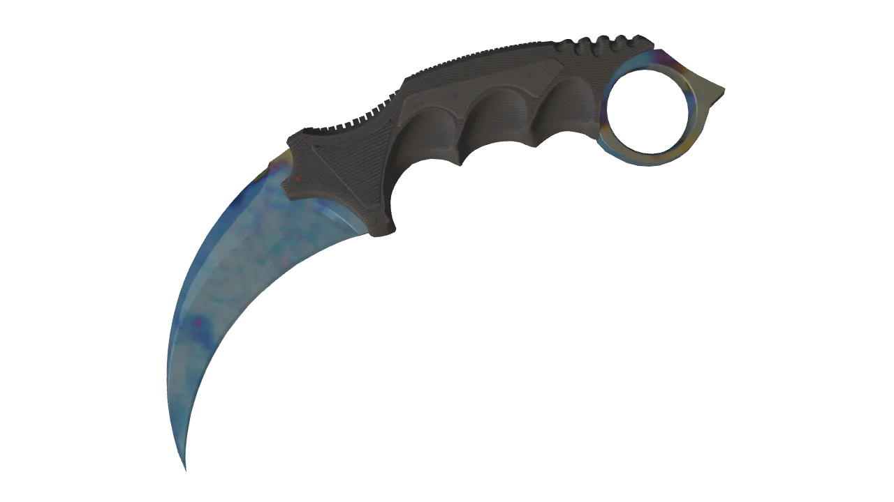 Karambit | Case Hardened seed #442, front