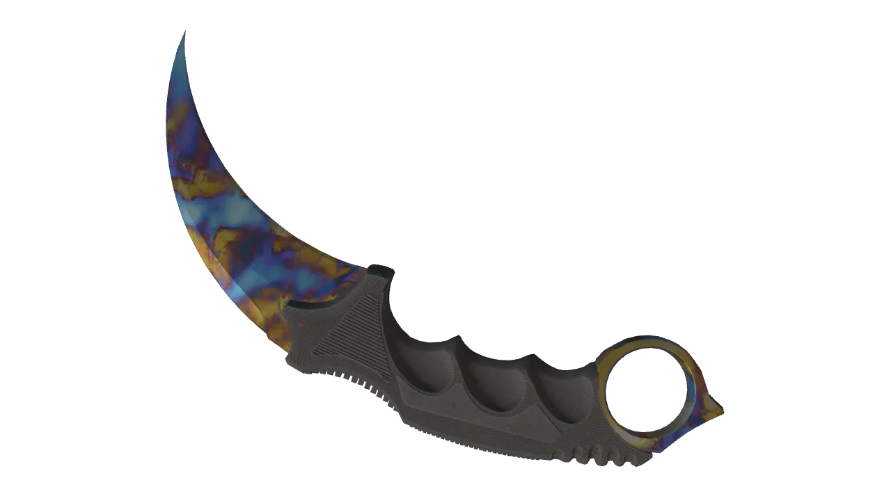 Karambit | Case Hardened seed #488, back