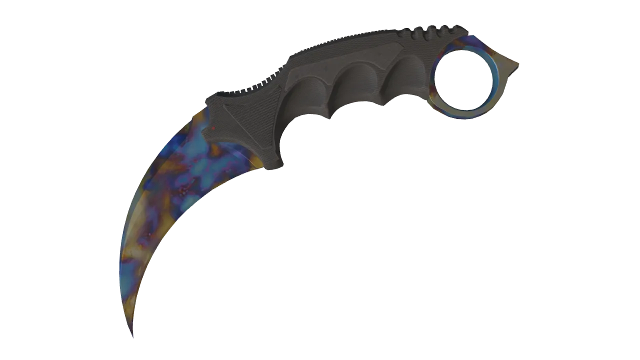 Karambit | Case Hardened seed #503, front