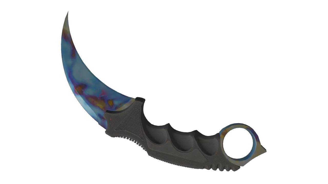 Karambit | Case Hardened seed #507, back