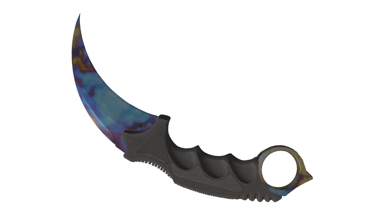 Karambit | Case Hardened seed #530, back