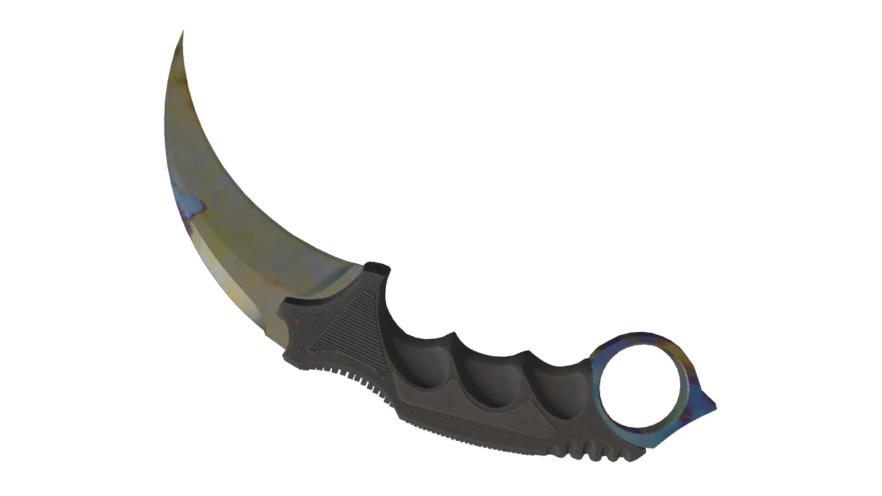 Karambit | Case Hardened seed #571, back