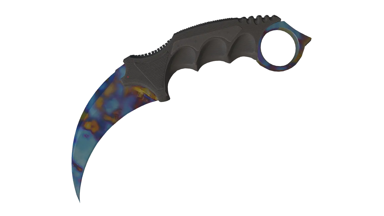 Karambit | Case Hardened seed #571, front