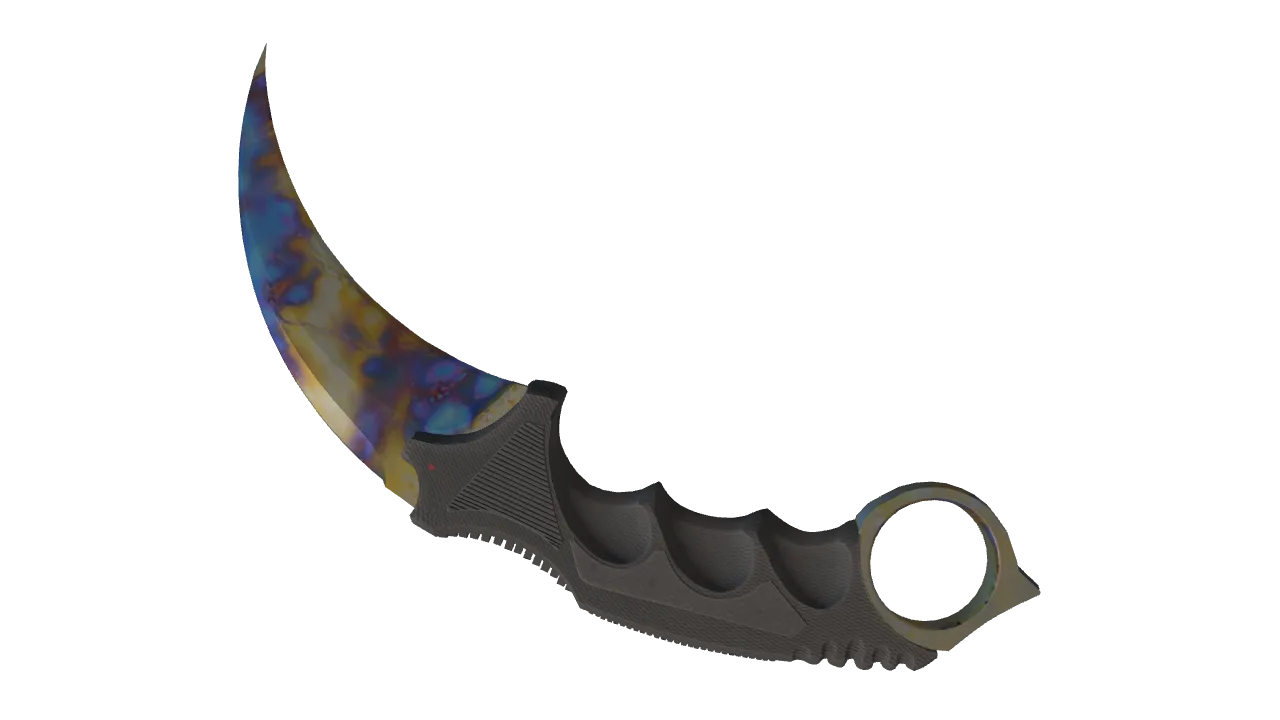 Karambit | Case Hardened seed #575, back