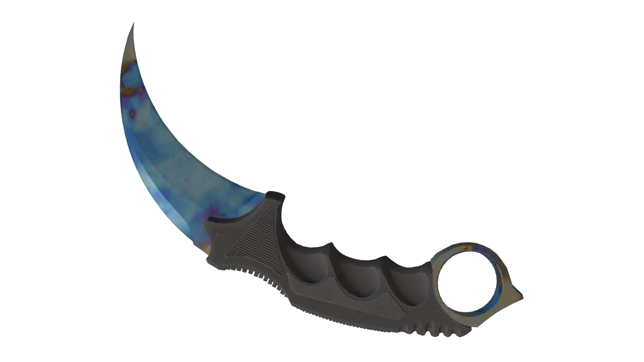 Karambit | Case Hardened seed #59, back