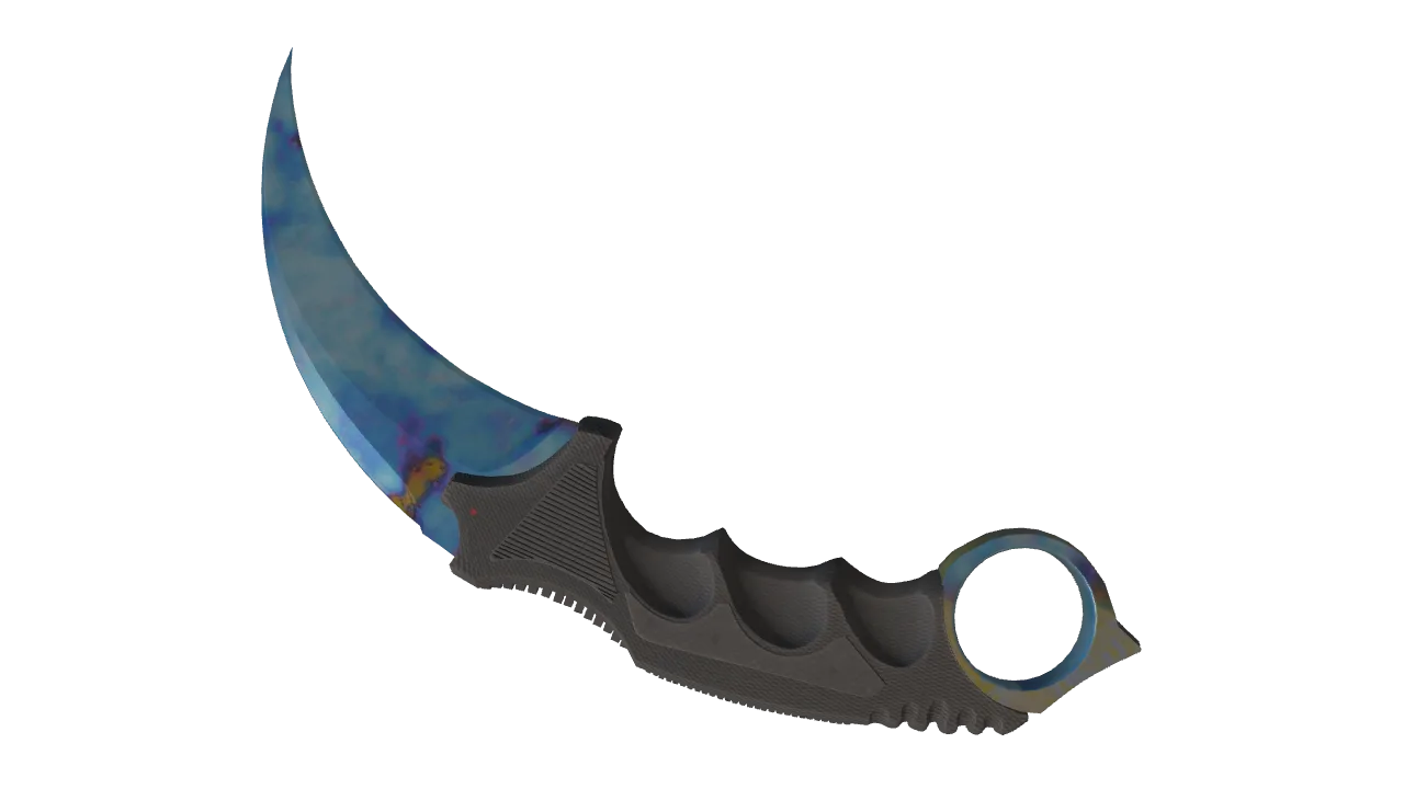 Karambit | Case Hardened seed #601, back
