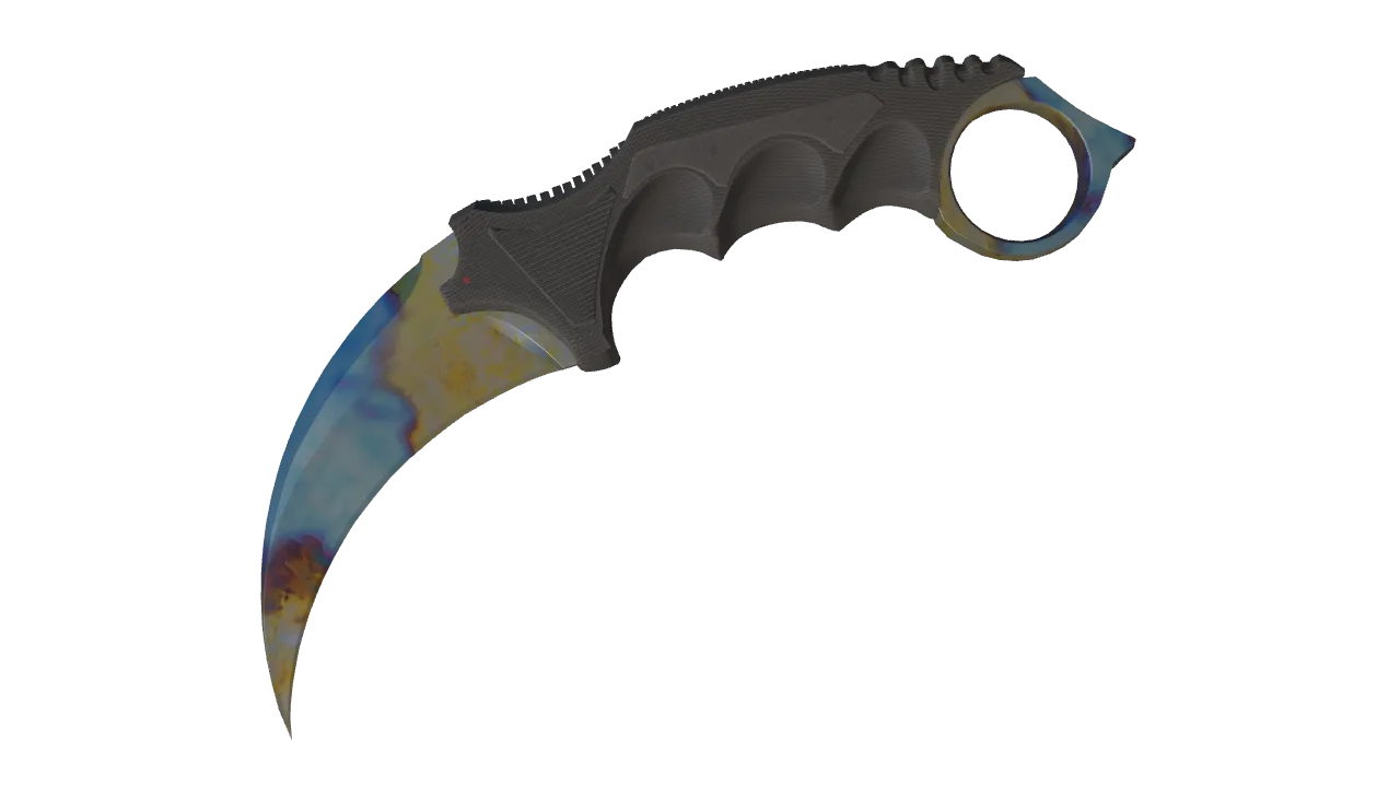 Karambit | Case Hardened seed #652, front