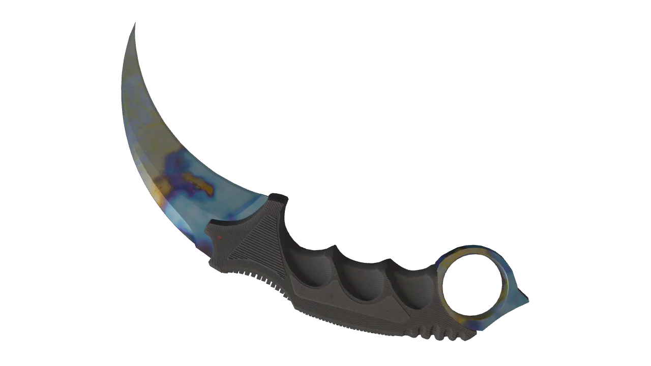 Karambit | Case Hardened seed #776, back