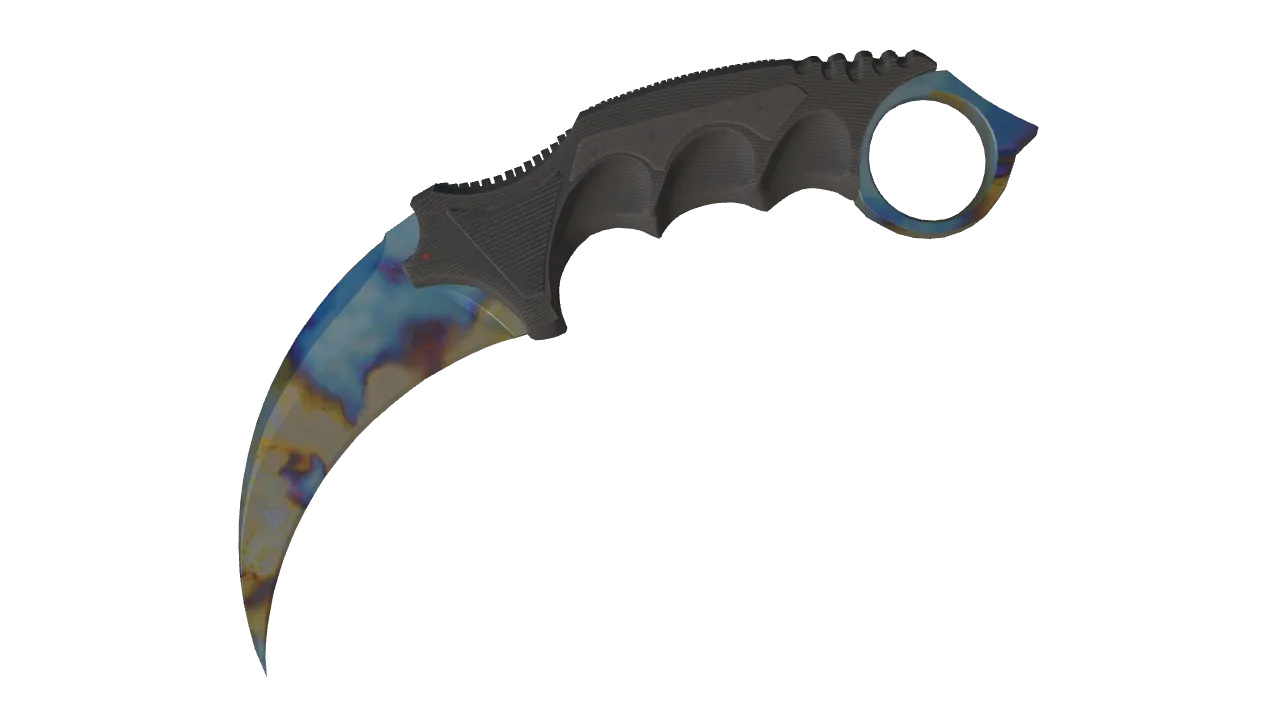 Karambit | Case Hardened seed #797, front