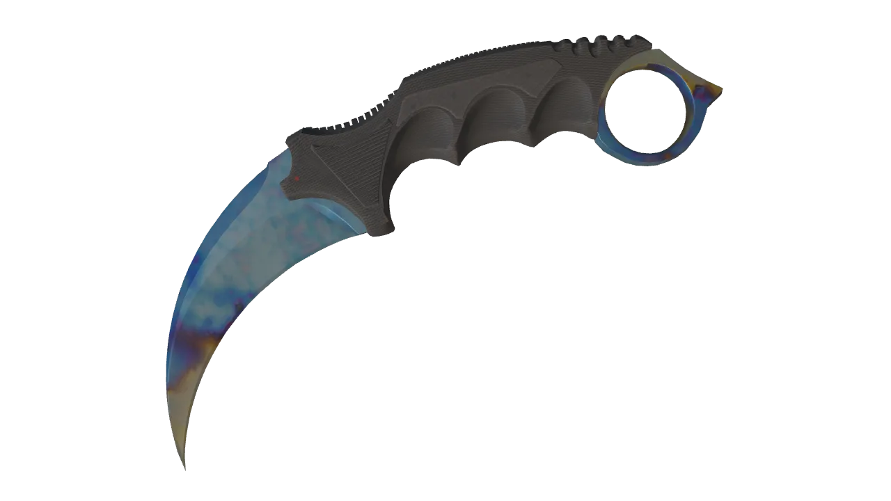 Karambit | Case Hardened seed #798, front