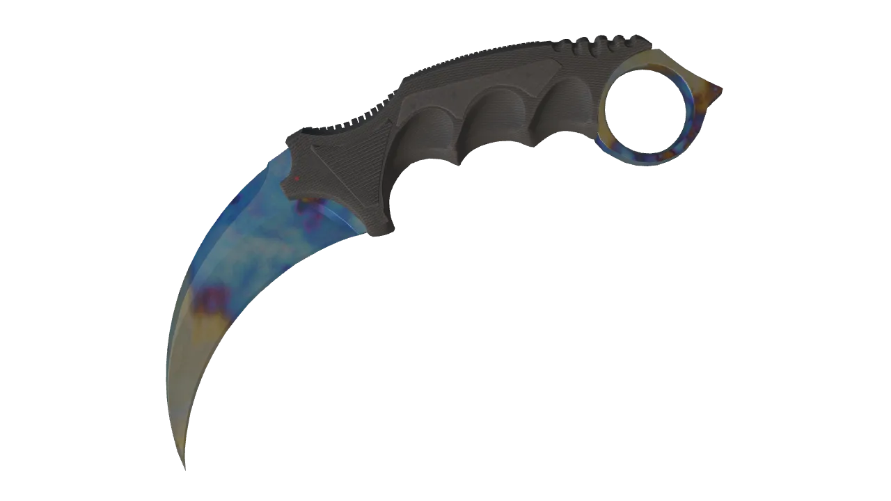 Karambit | Case Hardened seed #803, front