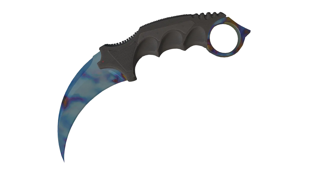 Karambit | Case Hardened seed #809, front