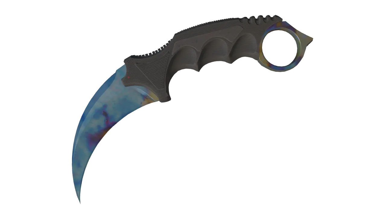 Karambit | Case Hardened seed #902, front