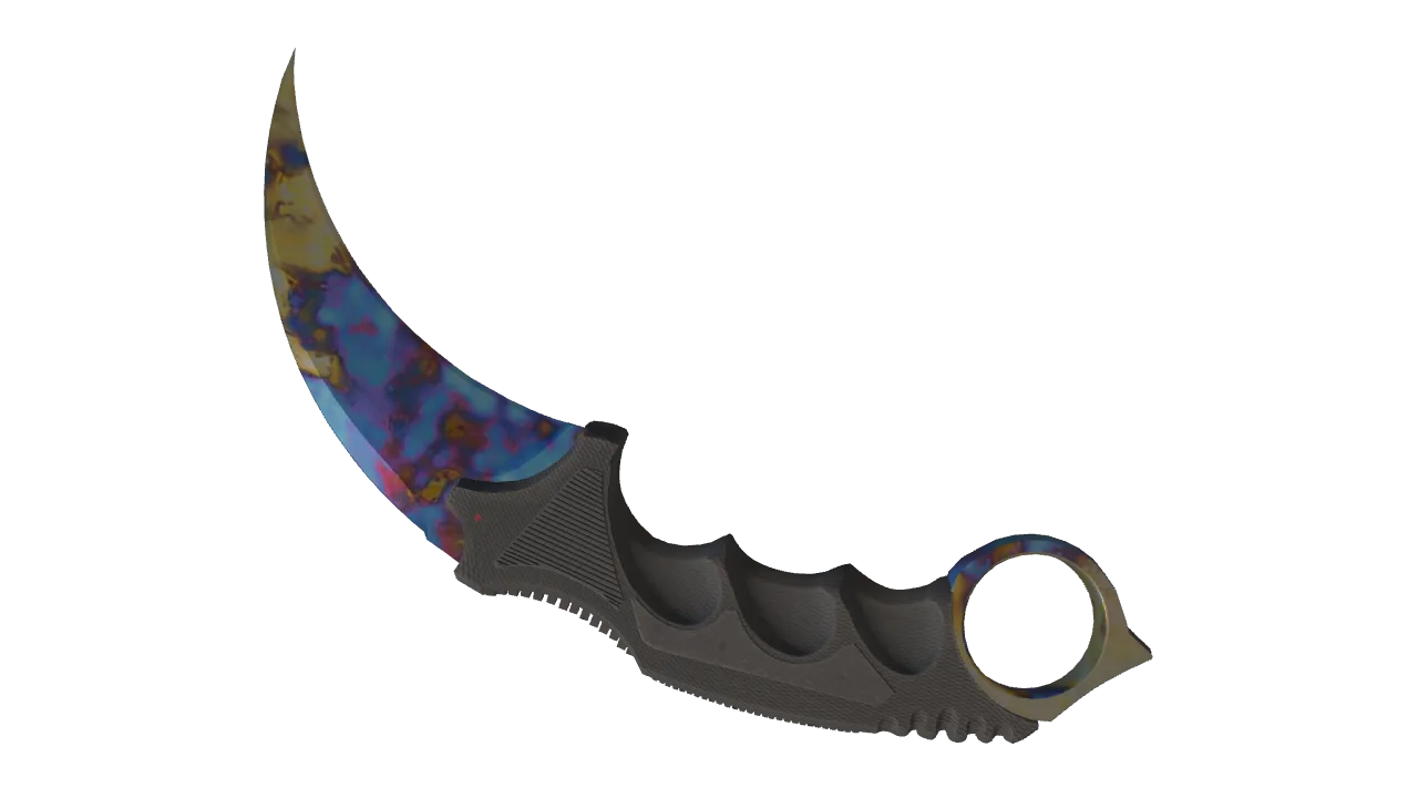 Karambit | Case Hardened seed #942, back