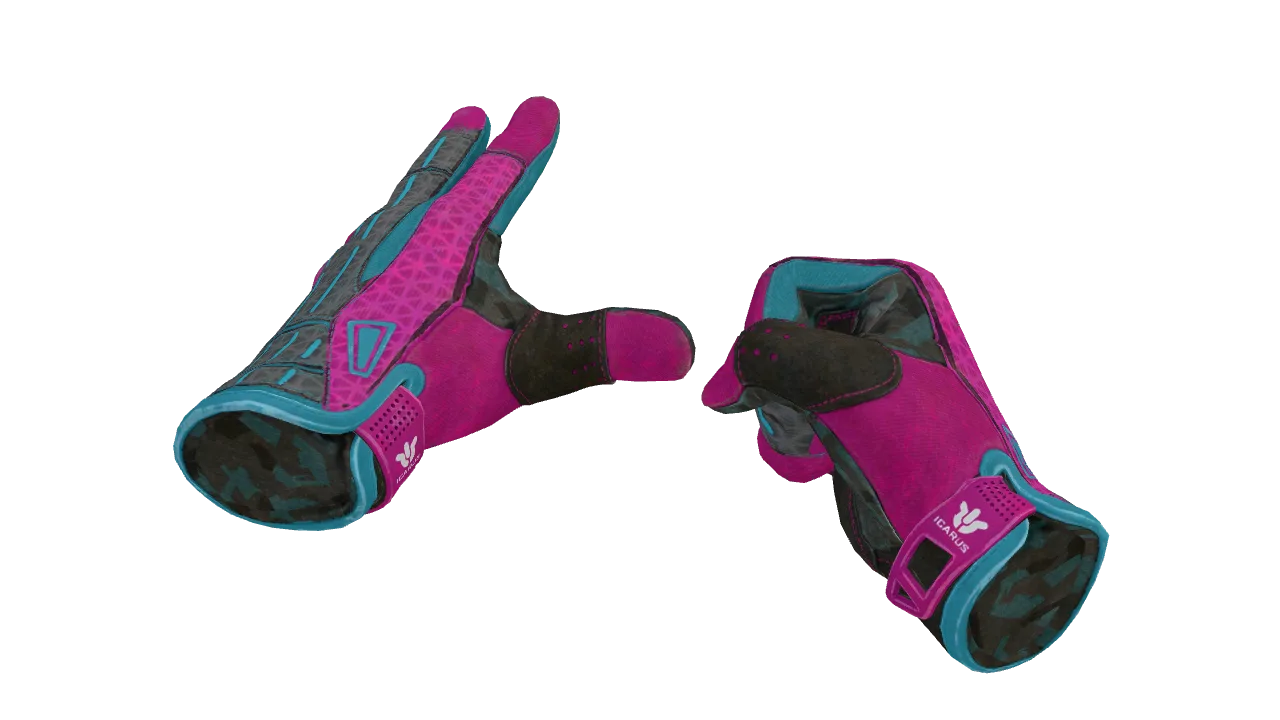 ★ Sport Gloves | Vice (Minimal Wear) — Dust II light, front