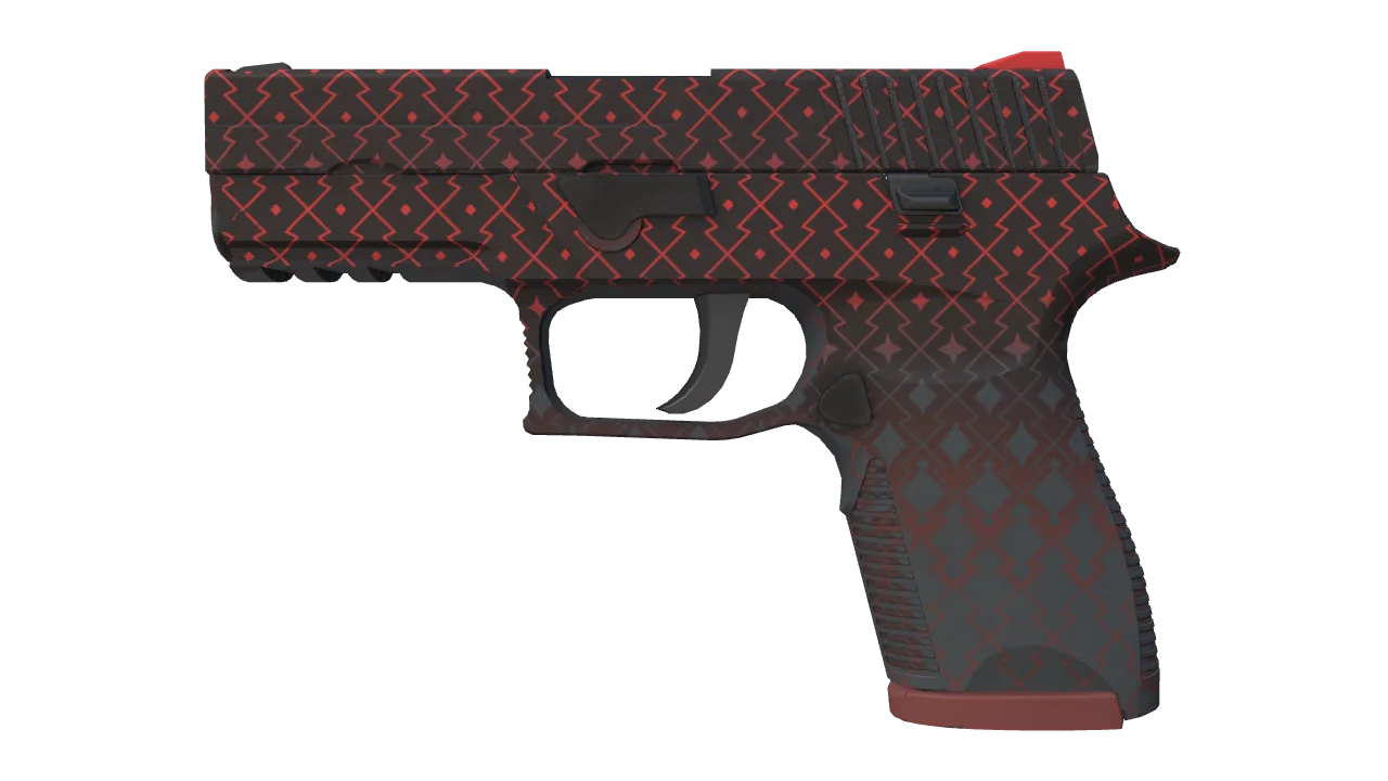 P250 | Crimson Kimono seed #20, front