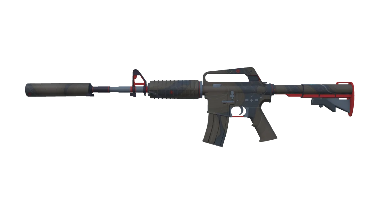 StatTrak™ M4A1-S | Briefing (Factory New) — Dust II light, front