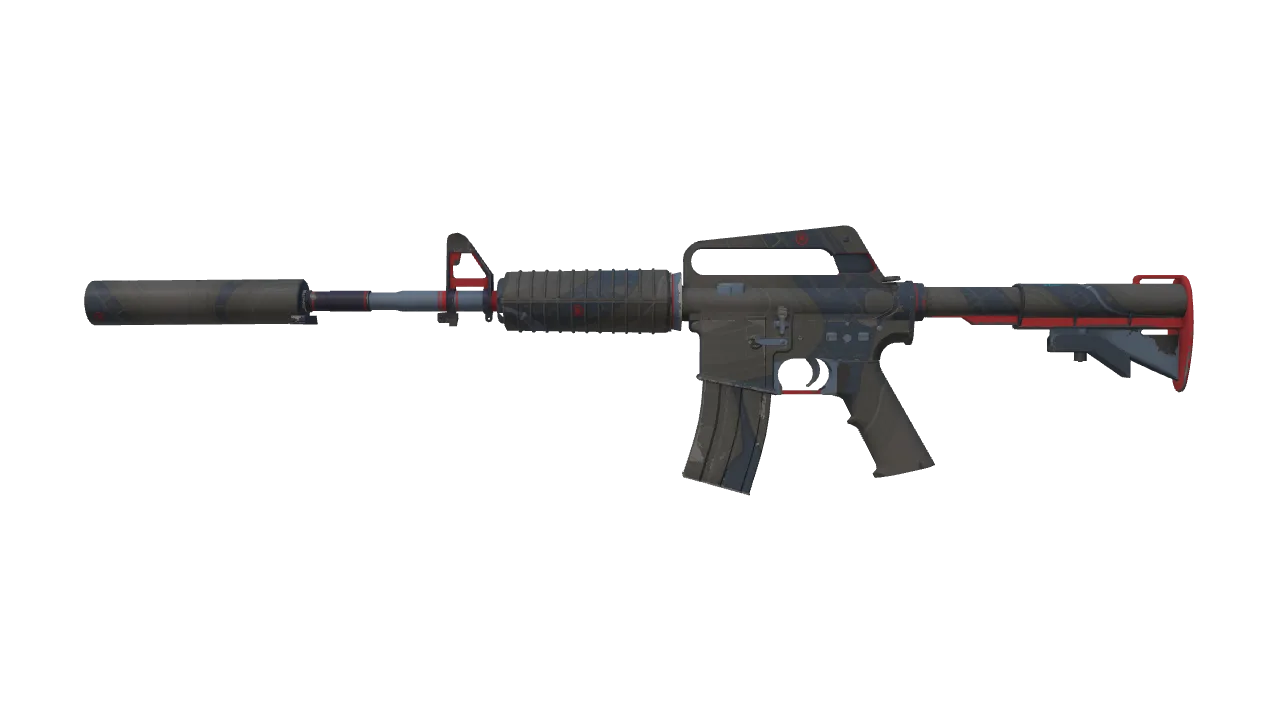 Souvenir M4A1-S | Briefing (Field-Tested) — Dust II light, front
